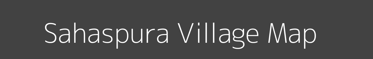 Map of Sahaspura Village in Uttar Pradesh Image