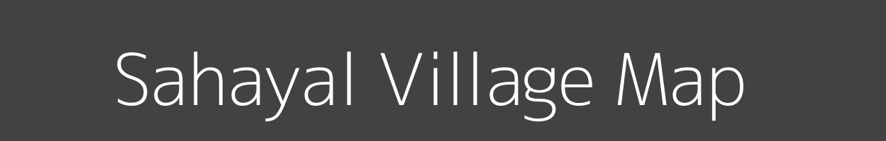 Map of Sahayal Village in Uttar Pradesh Image