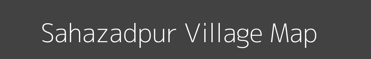 Map of Sahazadpur Village in West Bengal Image