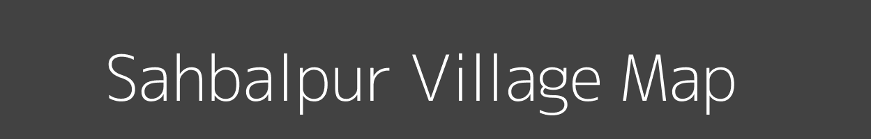 Map of Sahbalpur Village in Bihar Image