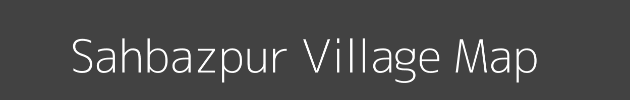 Map of Sahbazpur Village in Uttar Pradesh Image