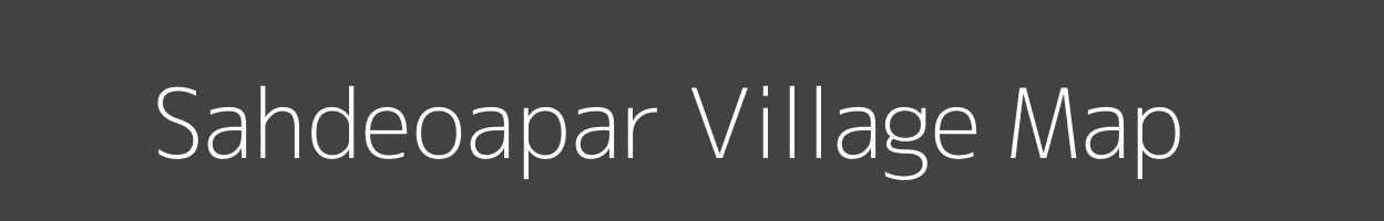 Map of Sahdeoapar Village in Uttar Pradesh Image