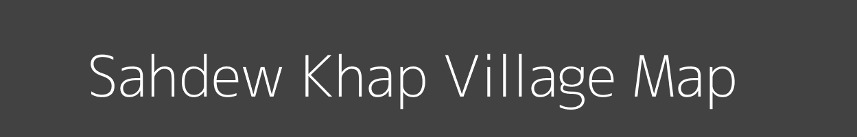 Map of Sahdew Khap Village in Bihar Image