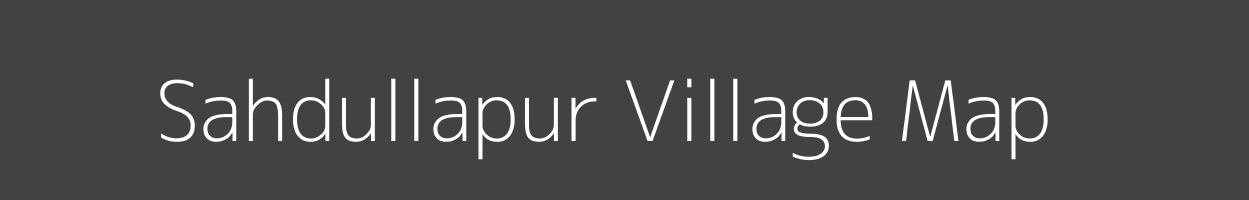 Map of Sahdullapur Village in Uttar Pradesh Image