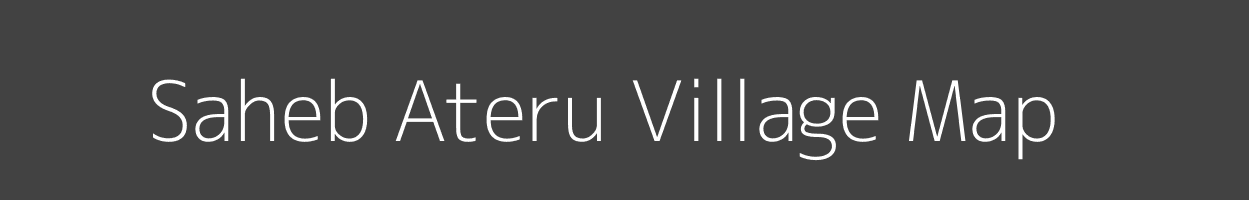 Map of Saheb Ateru Village in Uttar Pradesh Image