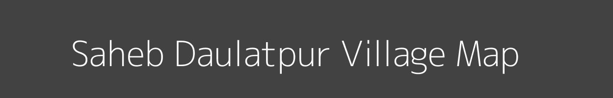 Map of Saheb Daulatpur Village in Maharashtra Image