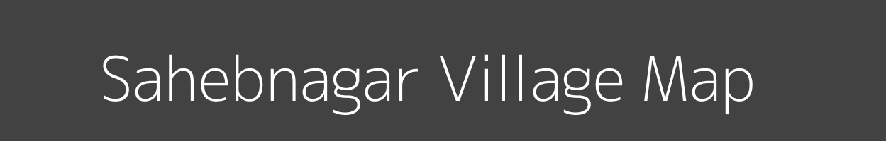 Map of Sahebnagar Village in Odisha Image