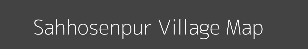 Map of Sahhosenpur Village in West Bengal Image