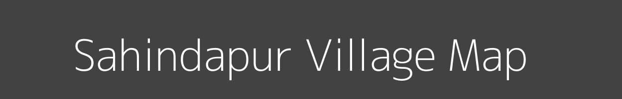 Map of Sahindapur Village in Uttar Pradesh Image