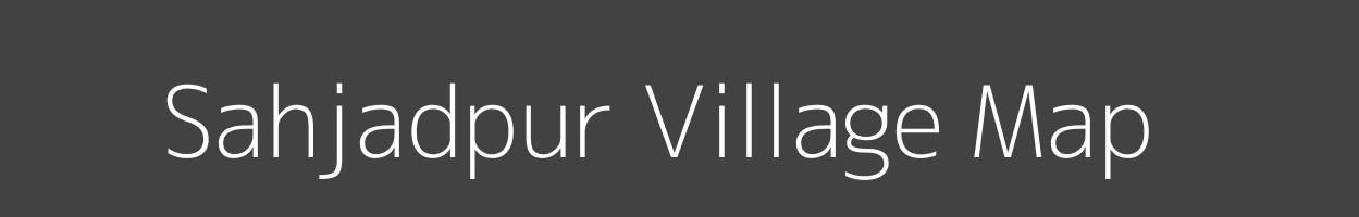 Map of Sahjadpur Village in Uttar Pradesh Image