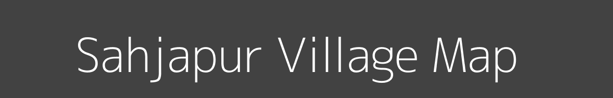 Map of Sahjapur Village in Uttar Pradesh Image