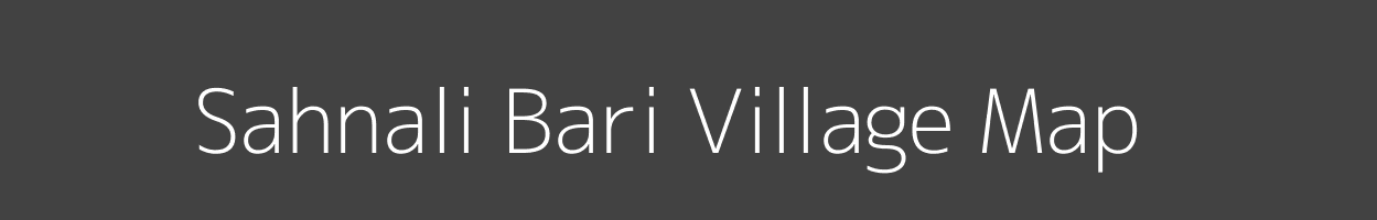 Map of Sahnali Bari Village in Rajasthan Image