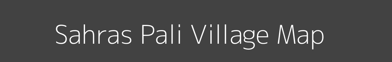 Map of Sahras Pali Village in Uttar Pradesh Image