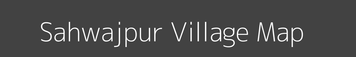 Map of Sahwajpur Village in Uttar Pradesh Image