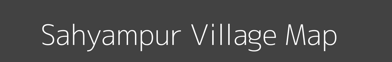 Map of Sahyampur Village in Uttar Pradesh Image