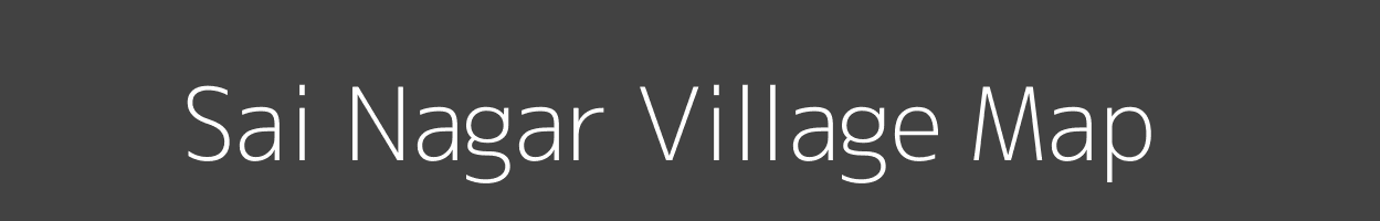 Map of Sai Nagar Village in Rajasthan Image