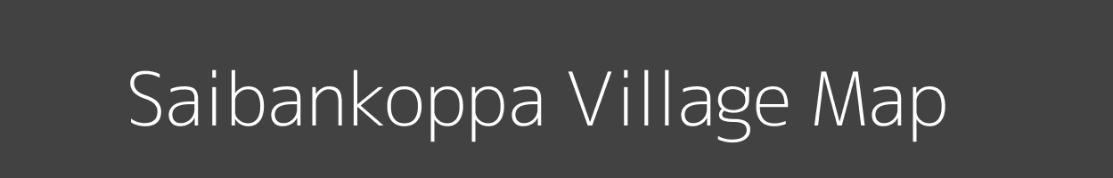 Map of Saibankoppa Village in Karnataka Image