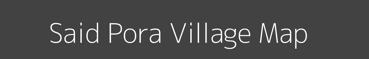 Map of Said Pora Village in Jammu and Kashmir Image