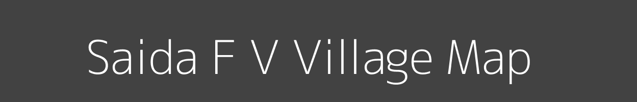 Map of Saida F V Village in Madhya Pradesh Image