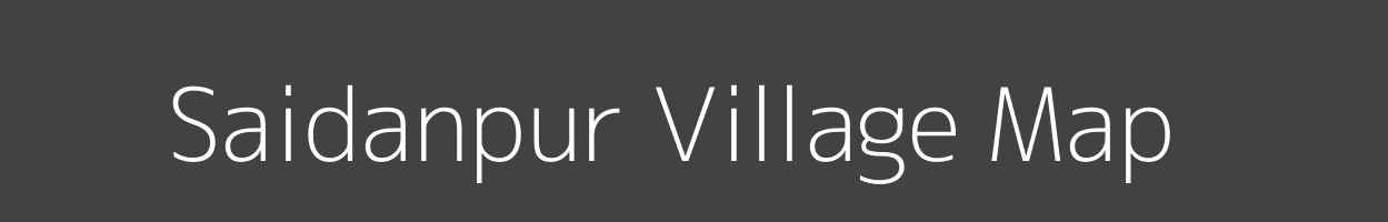 Map of Saidanpur Village in Bihar Image