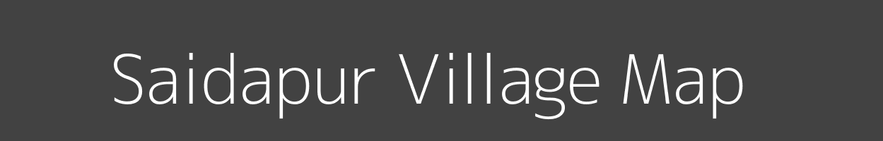 Map of Saidapur Village in Maharashtra Image