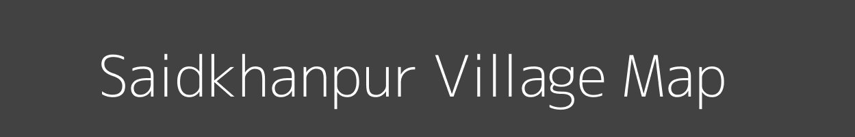 Map of Saidkhanpur Village in Uttar Pradesh Image