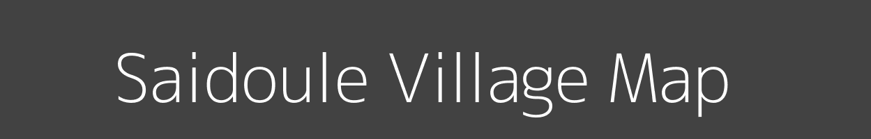 Map of Saidoule Village in Uttar Pradesh Image