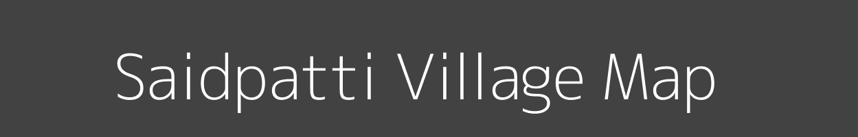 Map of Saidpatti Village in Uttar Pradesh Image