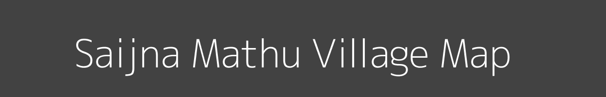 Map of Saijna Mathu Village in Uttar Pradesh Image