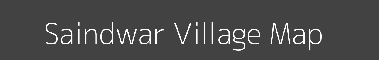 Map of Saindwar Village in Uttar Pradesh Image