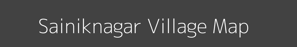 Map of Sainiknagar Village in Rajasthan Image