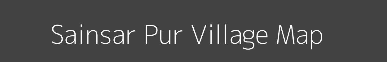 Map of Sainsar Pur Village in Uttar Pradesh Image