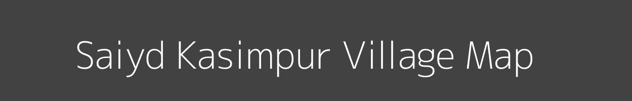 Map of Saiyd Kasimpur Village in Uttar Pradesh Image