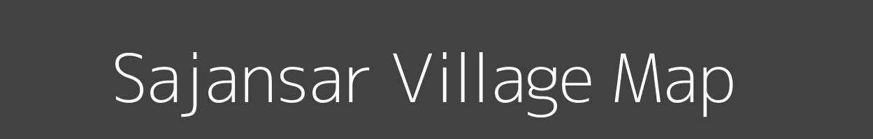 Map of Sajansar Village in Rajasthan Image