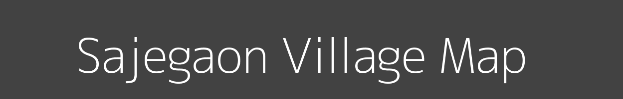 Map of Sajegaon Village in Maharashtra Image