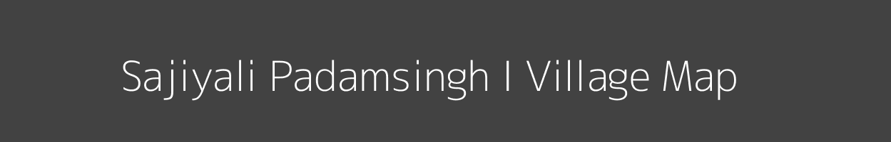 Map of Sajiyali Padamsingh I Village in Rajasthan Image