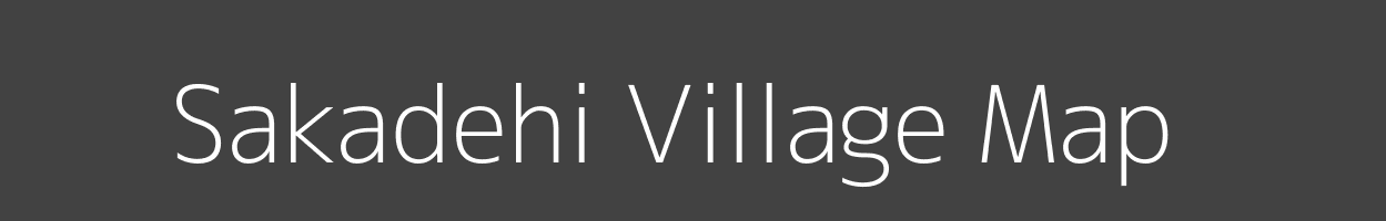 Map of Sakadehi Village in Madhya Pradesh Image