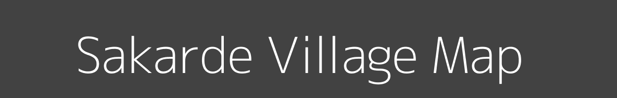 Map of Sakarde Village in Uttar Pradesh Image