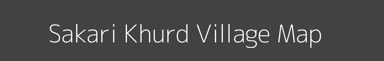 Map of Sakari Khurd Village in Uttar Pradesh Image