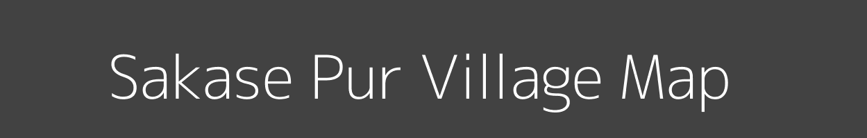 Map of Sakase Pur Village in Uttar Pradesh Image