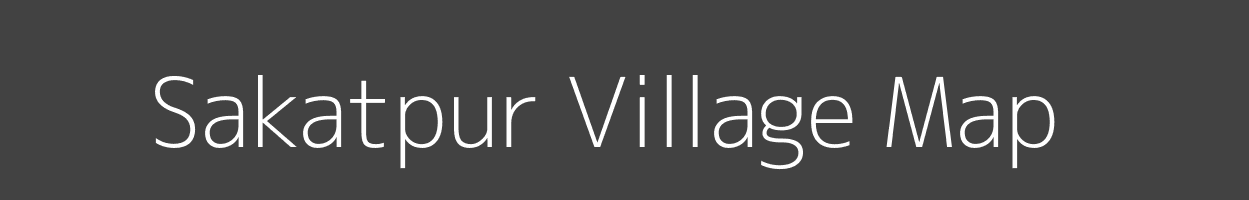 Map of Sakatpur Village in Uttar Pradesh Image