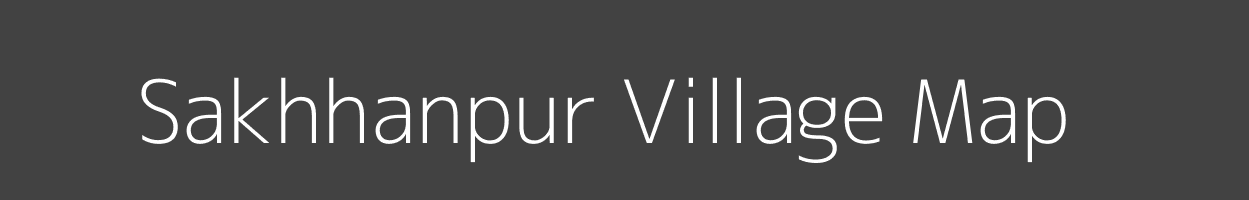 Map of Sakhhanpur Village in Uttar Pradesh Image