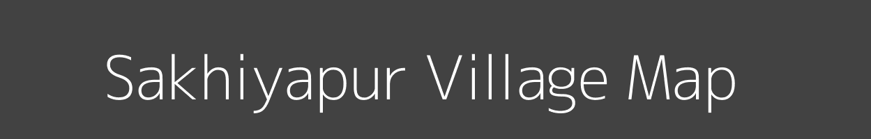 Map of Sakhiyapur Village in Uttar Pradesh Image