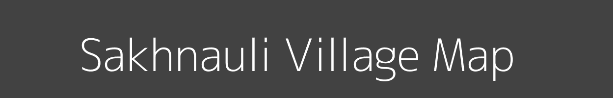 Map of Sakhnauli Village in Bihar Image