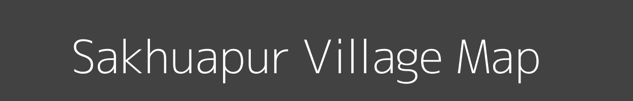 Map of Sakhuapur Village in Uttar Pradesh Image