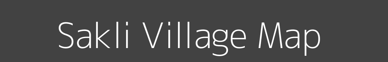 Map of Sakli Village in Madhya Pradesh Image