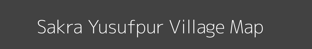 Map of Sakra Yusufpur Village in Uttar Pradesh Image