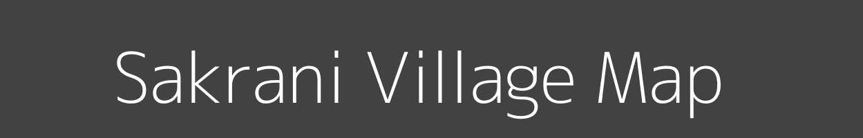 Map of Sakrani Village in Madhya Pradesh Image