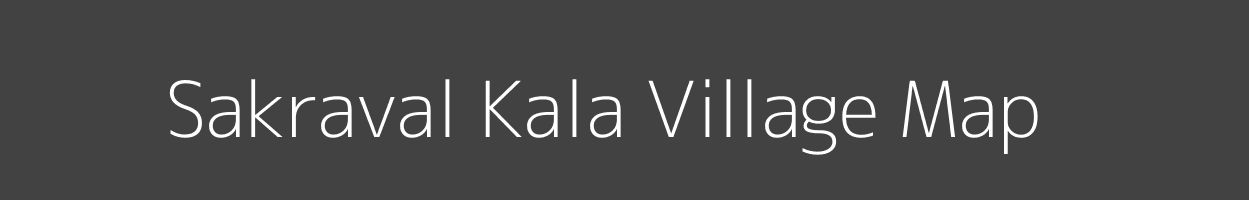 Map of Sakraval Kala Village in Uttar Pradesh Image