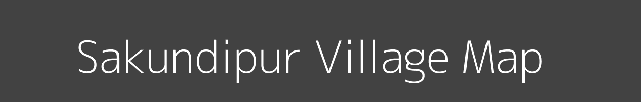 Map of Sakundipur Village in Uttar Pradesh Image